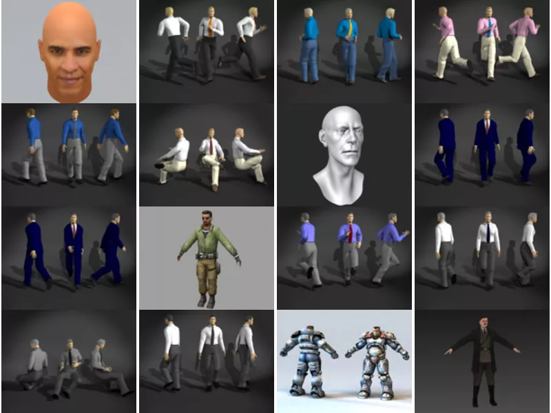 Top 21 Obj Man Characters 3D Models for Free Most Recent 2022