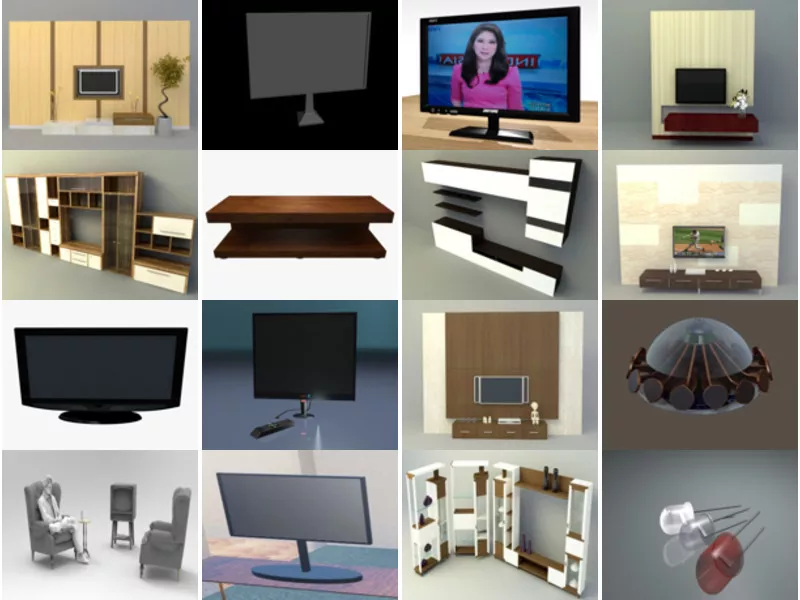 Top 21 Obj Tv 3D Models for Rendering Latest 2022