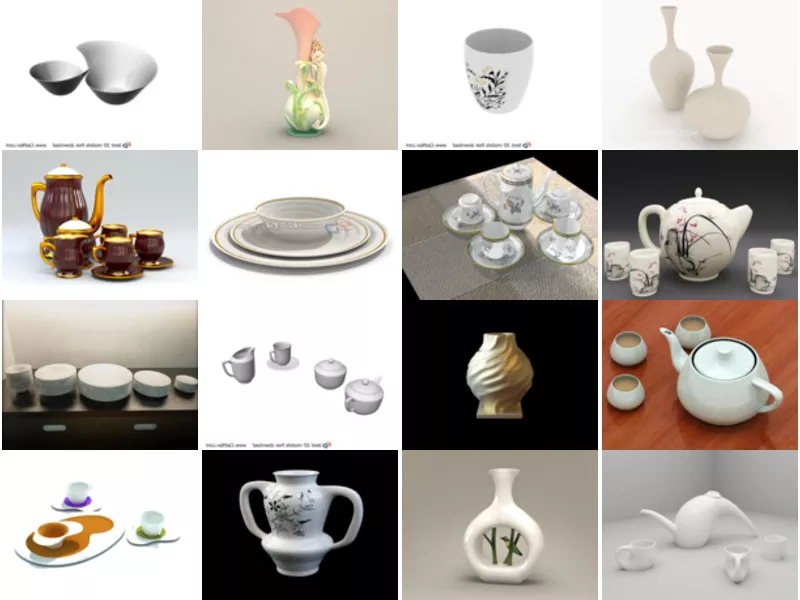 Top 21 Porcelain 3D Models for Rendering Most Viewed 2022