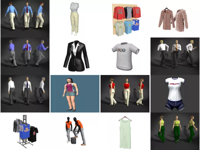 Top 21 Shirts 3D Models Most Popular 2022