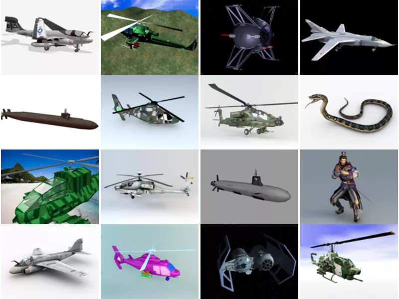 Top 22 3ds Max Attack 3D Models for Design Most Recent 2022