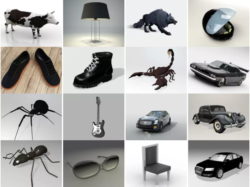 Top 22 3ds Max Black 3D Models Newest 2022