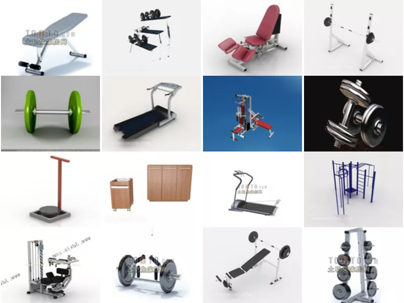 Top 22 3ds Max Gym 3D Models Latest 2022