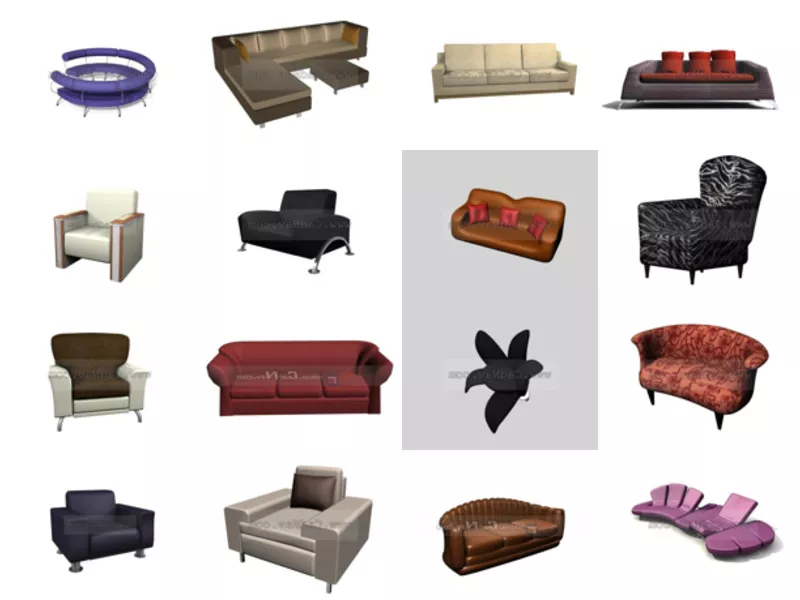Top 22 3ds Max Sofas 3D Models Newest 2022