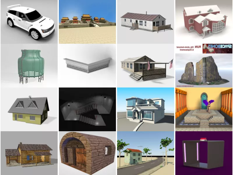 Top 22 Building 3D Models for Free Latest 2022