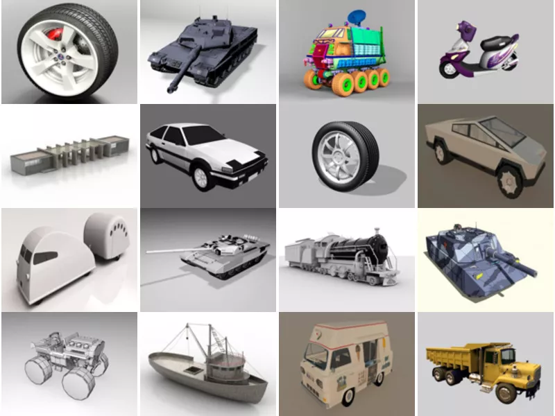 Top 22 Vehicle 3D Models for Rendering Most Recent 2022
