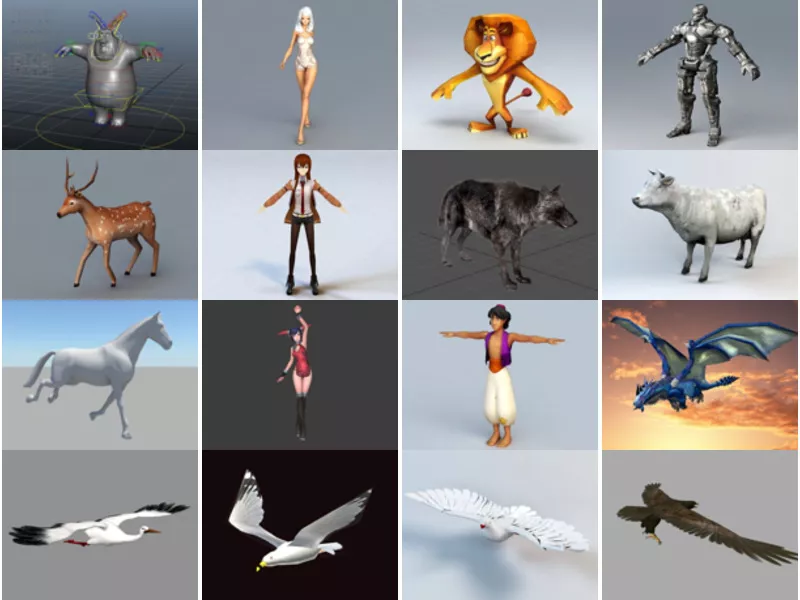 Top 22 Animation 3D Models for Design Most Viewed 2022