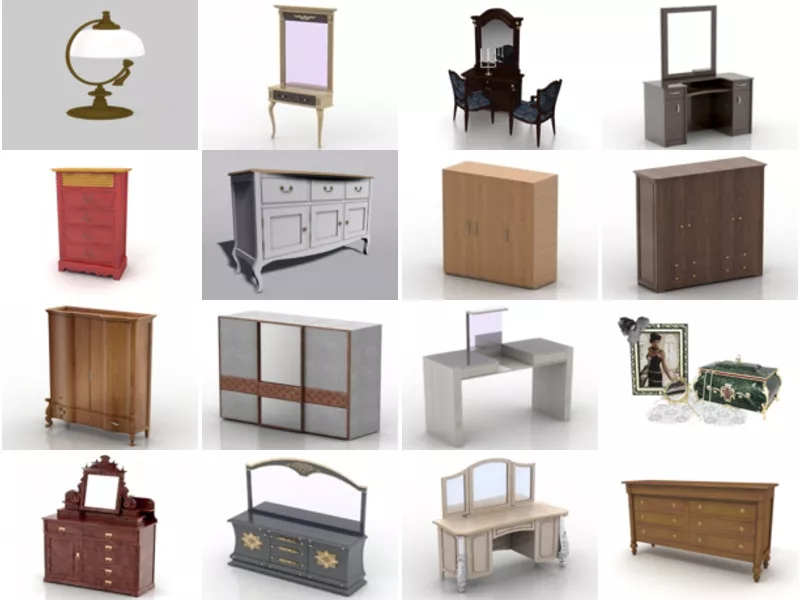 Top 22 Dresser 3D Models Stuff Most Viewed 2022