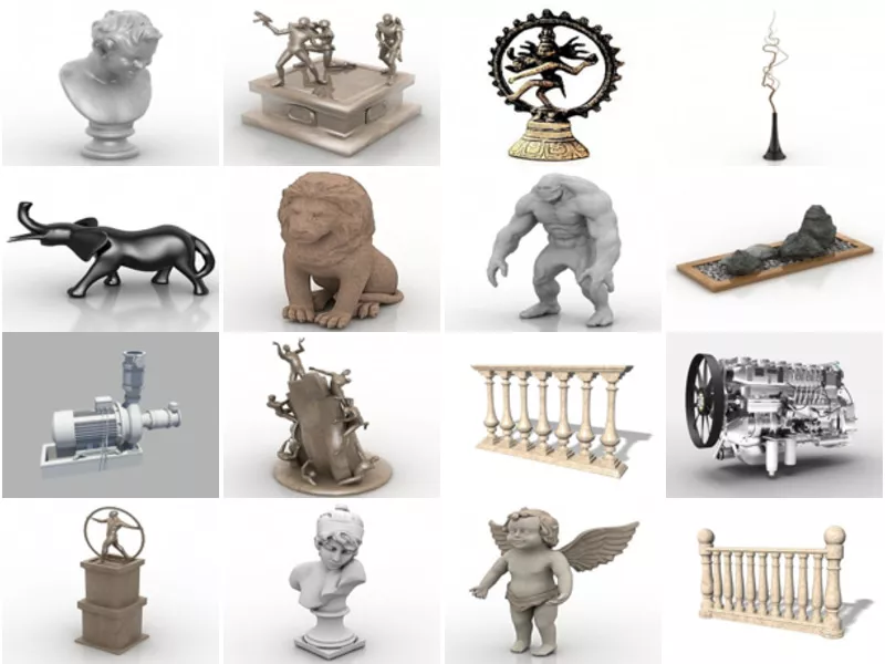 Top 22 Element 3D Models for Design Most Viewed 2022