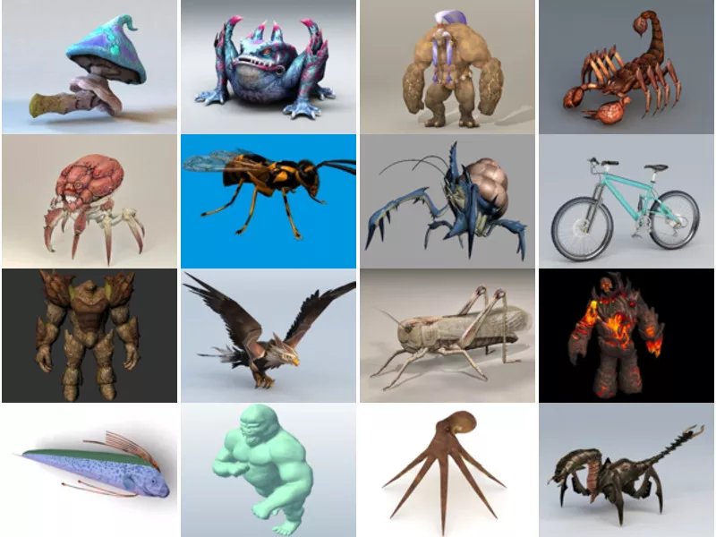 Top 22 Giant 3D Models for Free Most Viewed 2022