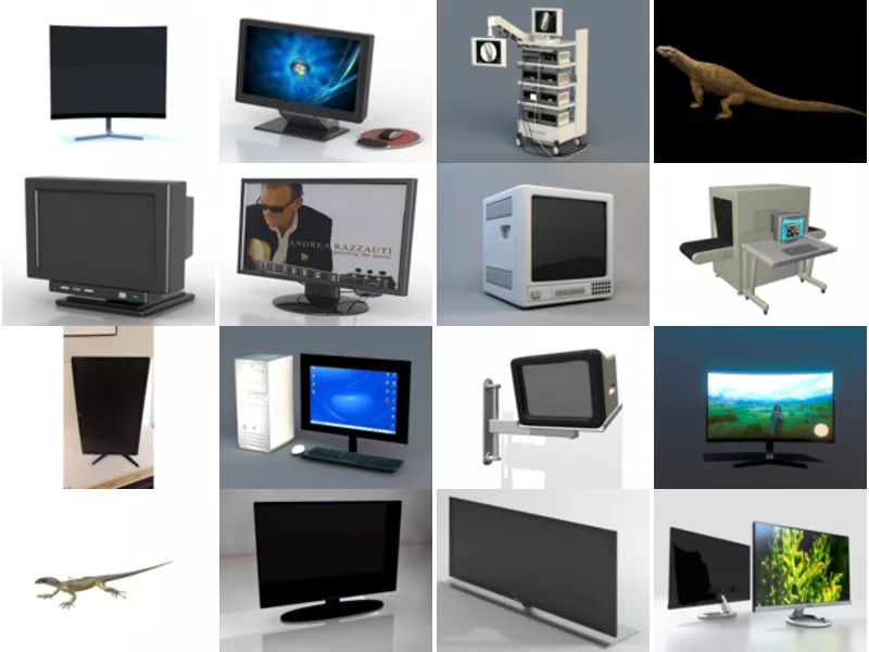 Top 22 Monitor 3D Models Most Popular 2022