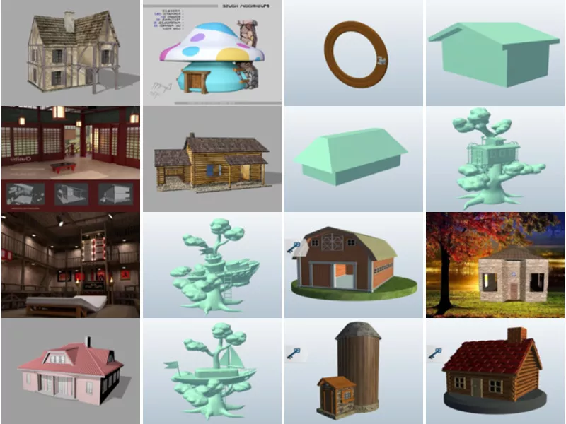 Top 22 Obj House 3D Models for Rendering Most Recent 2022