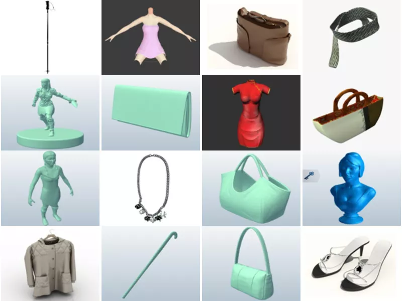 Top 22 Obj Women 3D Models Latest 2022