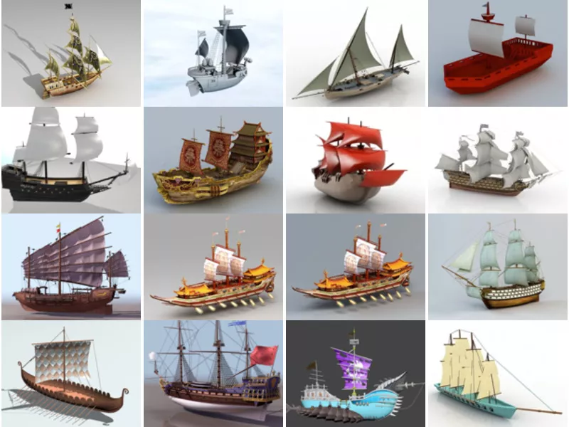 Top 22 Sailing 3D Models for Rendering Most Viewed 2022