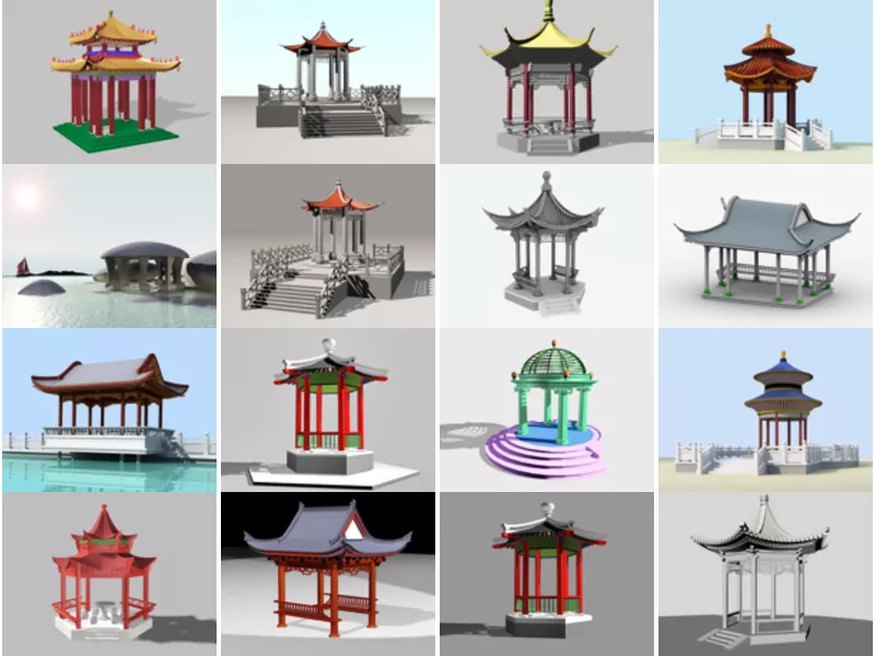 Top 23 3ds Max Pavilion 3D Models for Free Latest 2022