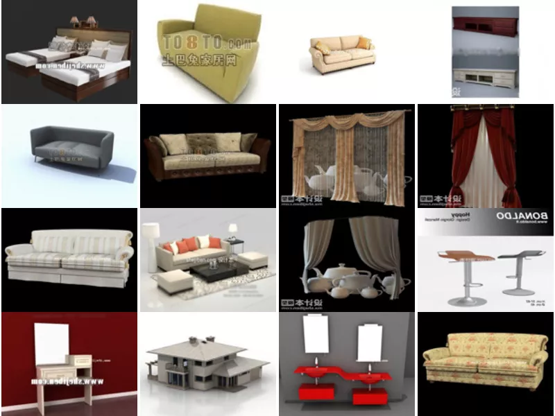 Top 23 3ds Max Two 3D Models Newest 2022