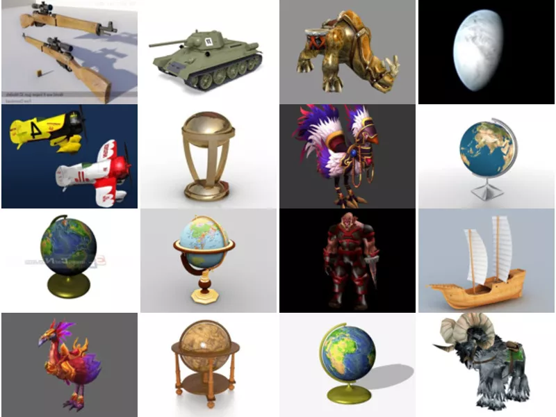 Top 23 3ds Max World 3D Models Stuff Most Recent 2022