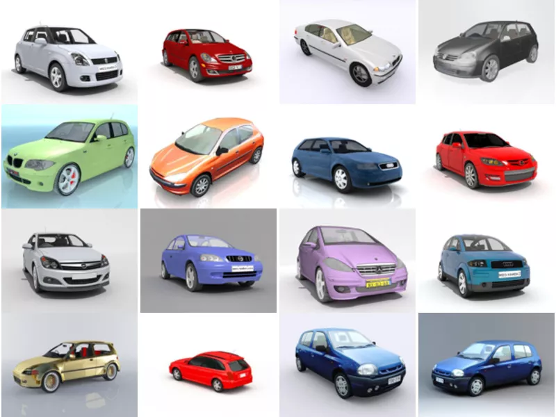 Top 23 Hatchback Car 3D Models for Rendering Newest 2022