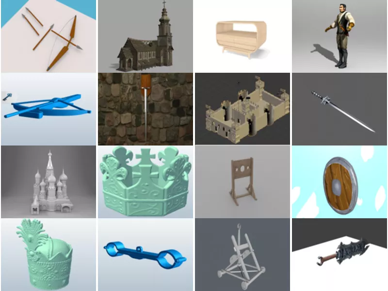 Top 23 Medieval 3D Models Most Recent 2022