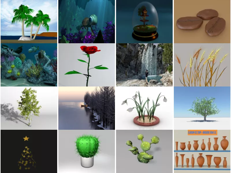 Top 23 Tree 3D Models Most Recent 2022