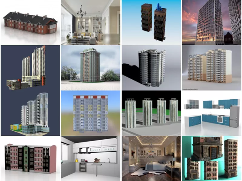 Top 23 Apartment 3D Models Most Viewed 2022