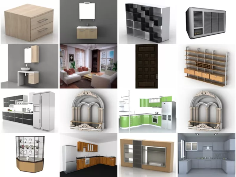 Top 23 Cabinet 3D Models Most Popular 2022