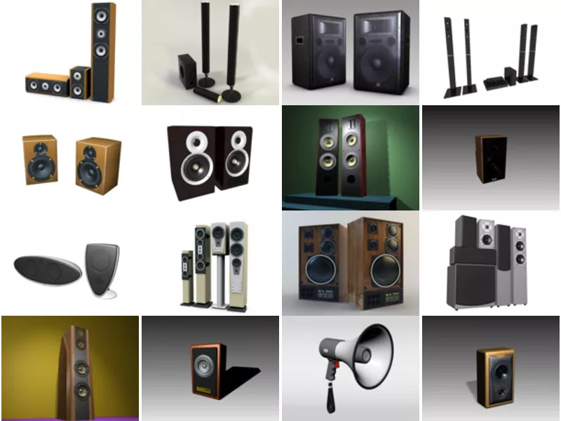 Top 23 Loudspeaker 3D Models Stuff Most Popular 2022
