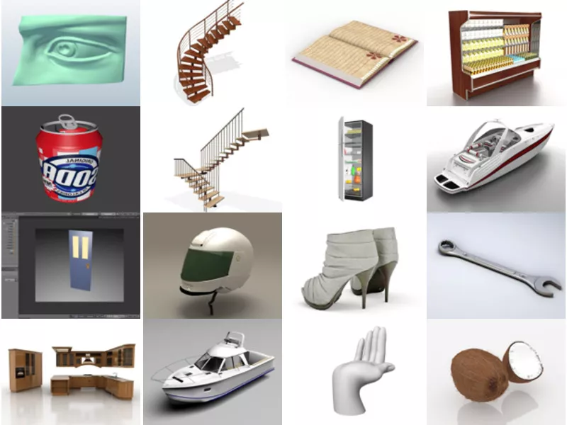 Top 23 Open 3D Models Most Viewed 2022
