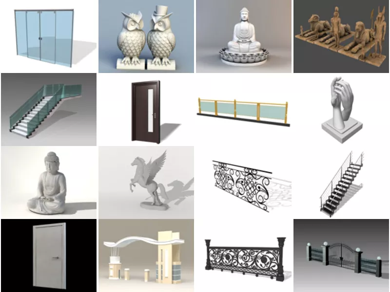 Top 23 Structure 3D Models for Free Most Viewed 2022