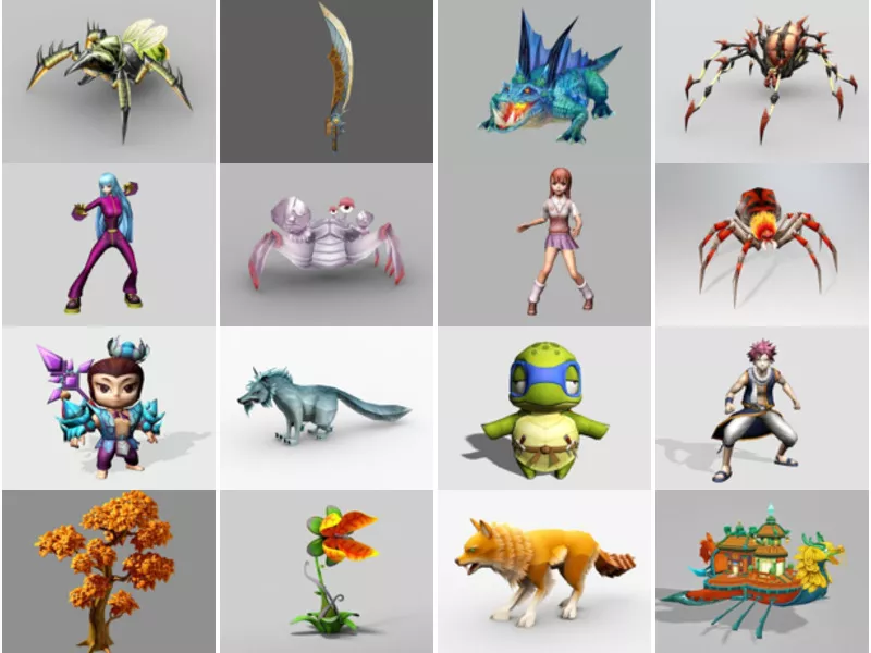 Top 24 3ds Max Anime 3D Models Newest 2022