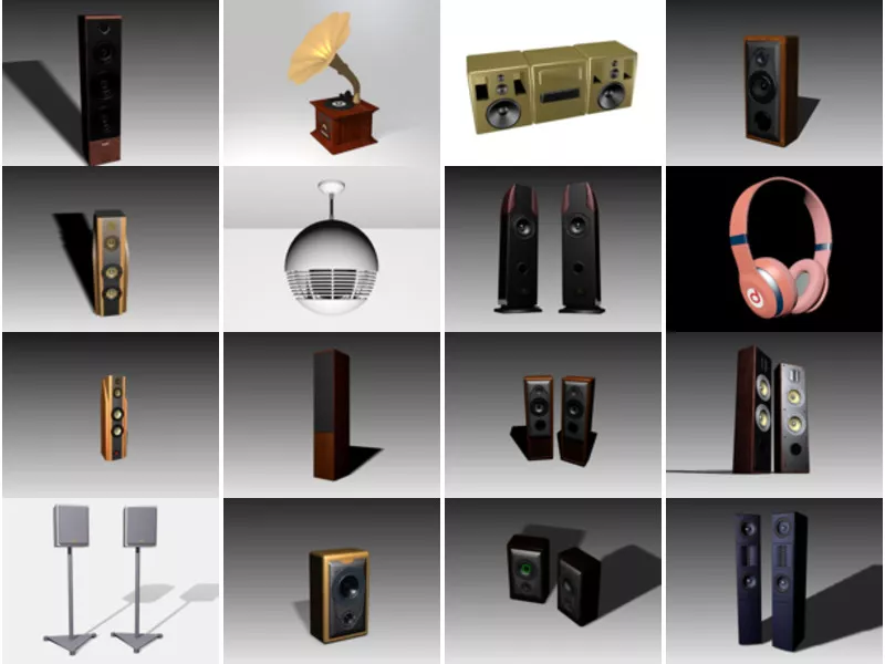 Top 24 3ds Max Audio Equipment 3D Models Resources Most Recent 2022