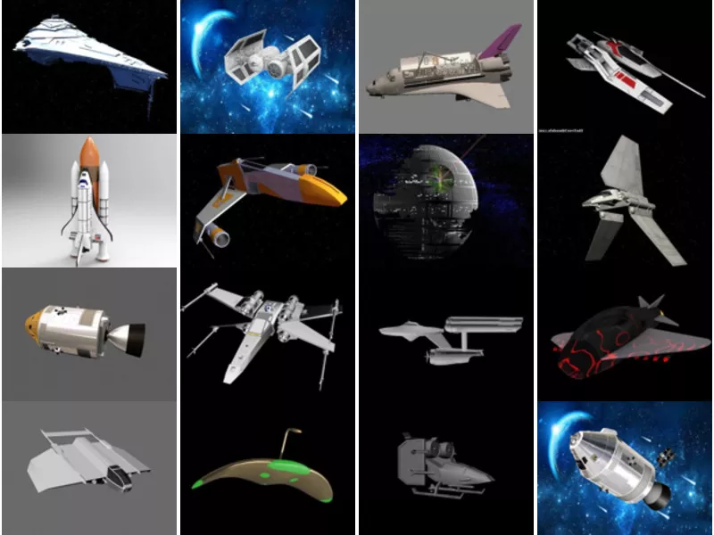 Top 24 3ds Max Spaceship 3D Models Most Recent 2022