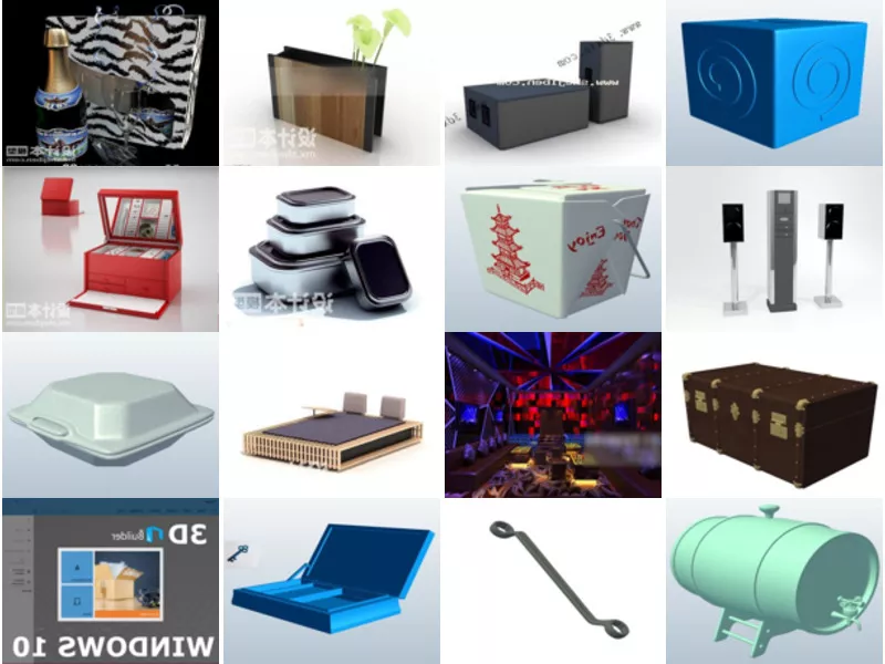 Top 24 Box 3D Models Most Recent 2022