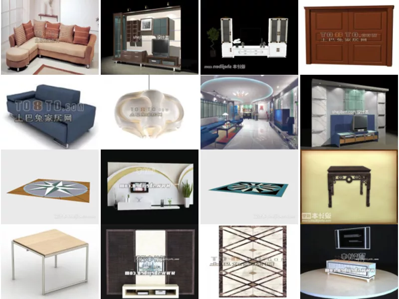 Top 24 Living 3D Models Stuff Latest 2022