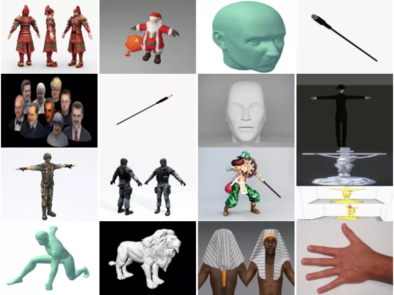 Top 24 Male 3D Models for Free Newest 2022