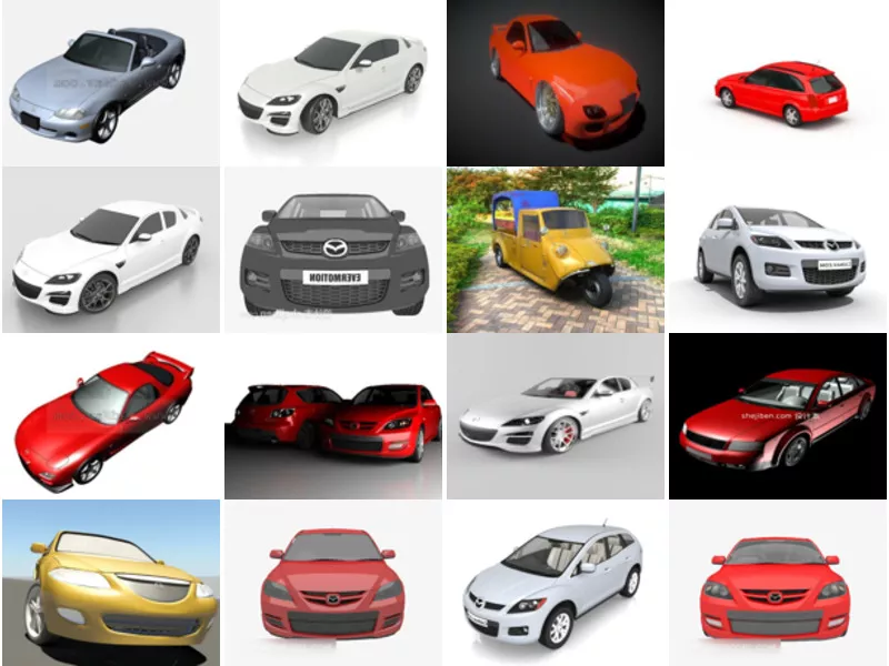 Top 24 Mazda 3D Models Stuff Newest 2022