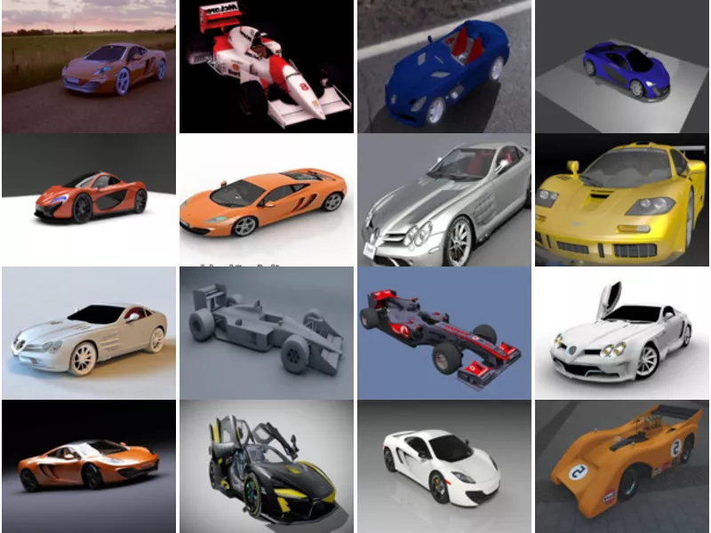 Top 24 McLaren Car 3D Models Stuff Most Recent 2022