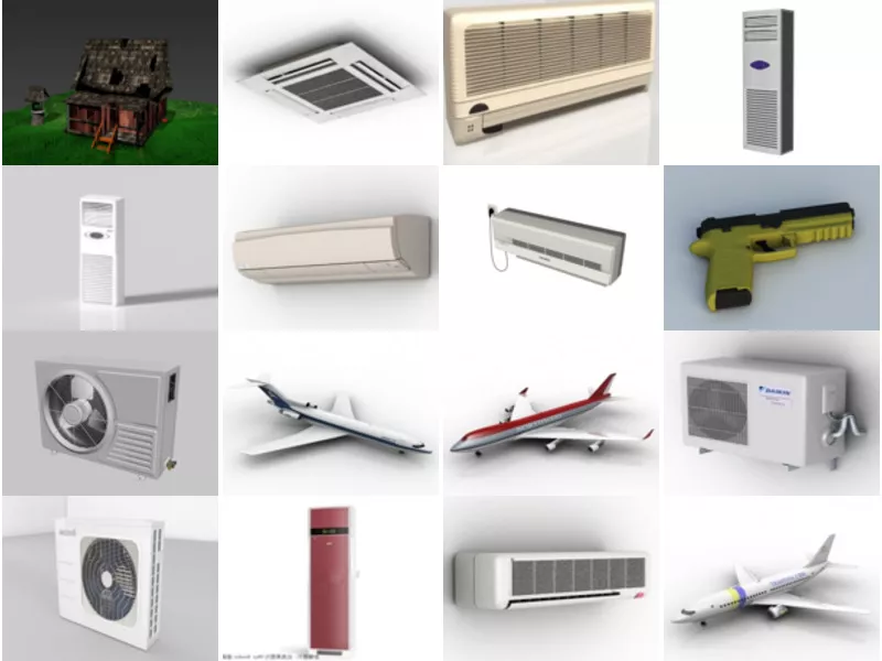 Top 24 Air 3D Models for Design Most Viewed 2022
