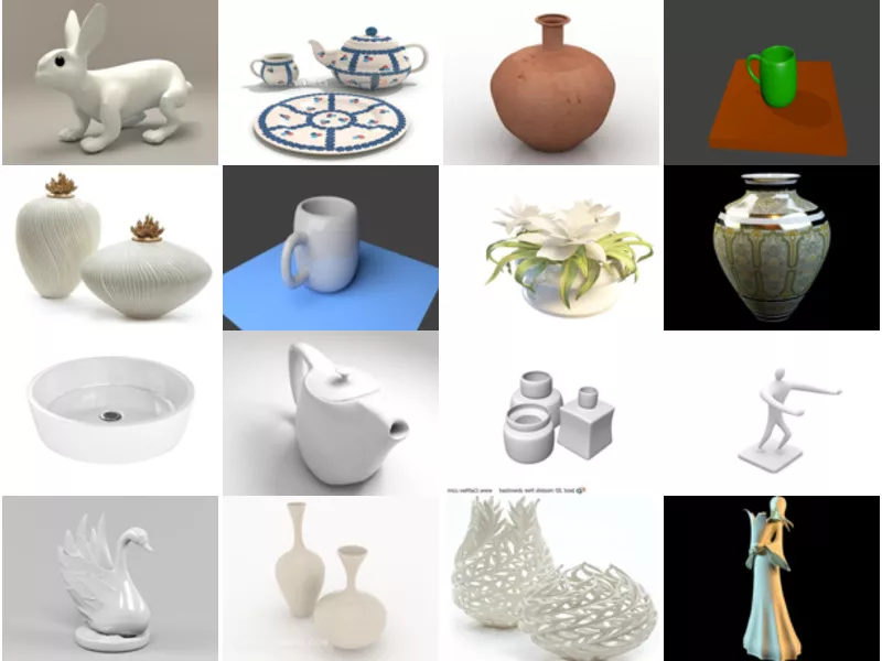 Top 24 Ceramic 3D Models for Free Most Viewed 2022