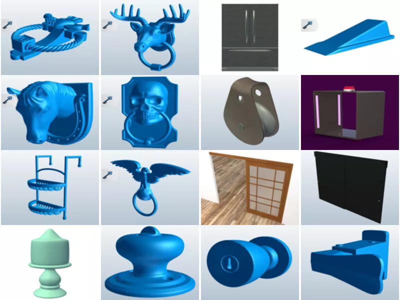 Top 24 Obj Door 3D Models Resources Latest 2022