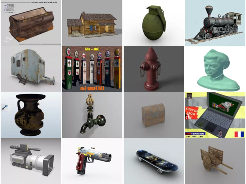Top 24 Obj Old 3D Models Resources Most Recent 2022
