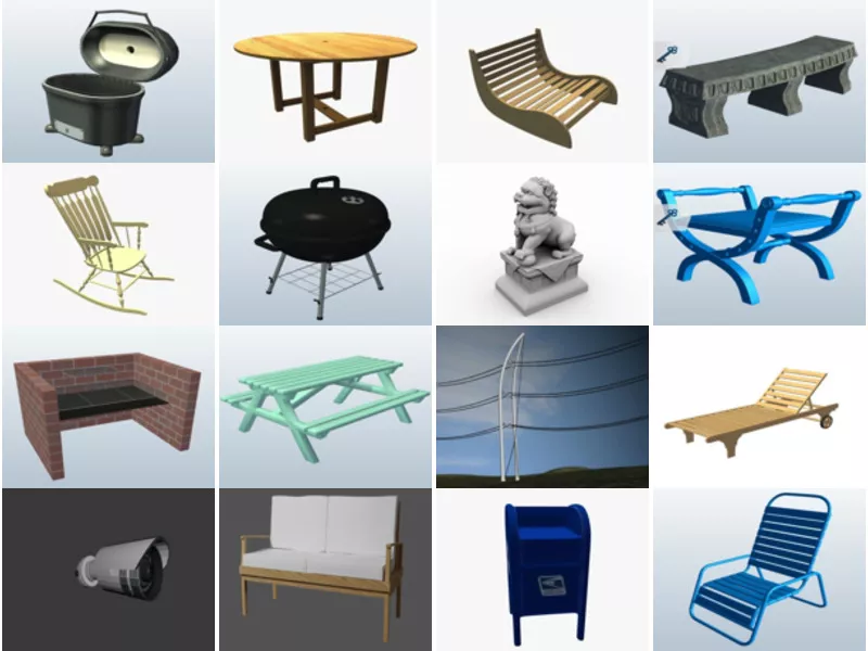 Top 24 Obj Outdoor 3D Models Newest 2022