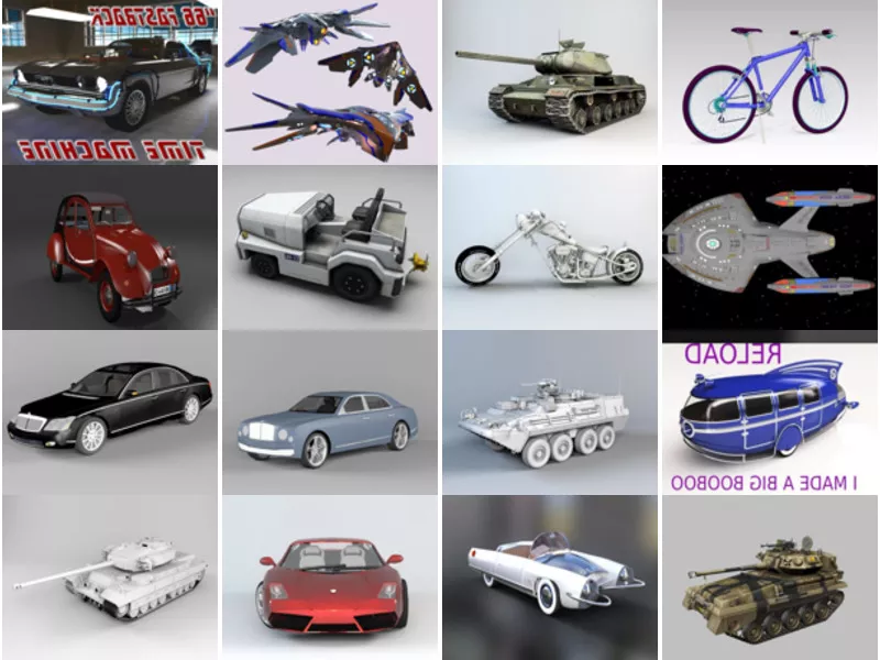Top 24 Obj Vehicle 3D Models Newest 2022
