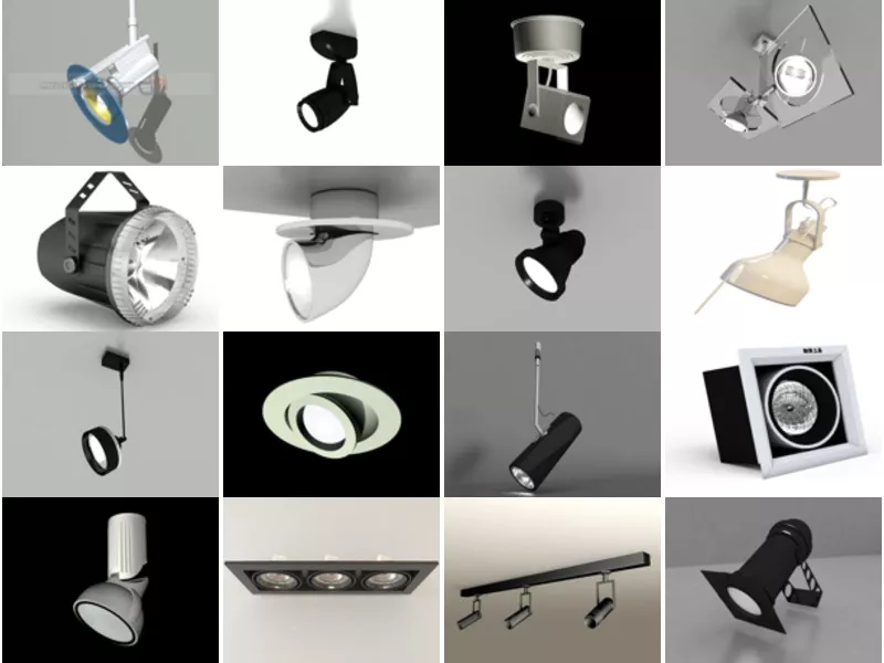 Top 24 Spotlight 3D Models for Rendering Most Popular 2022