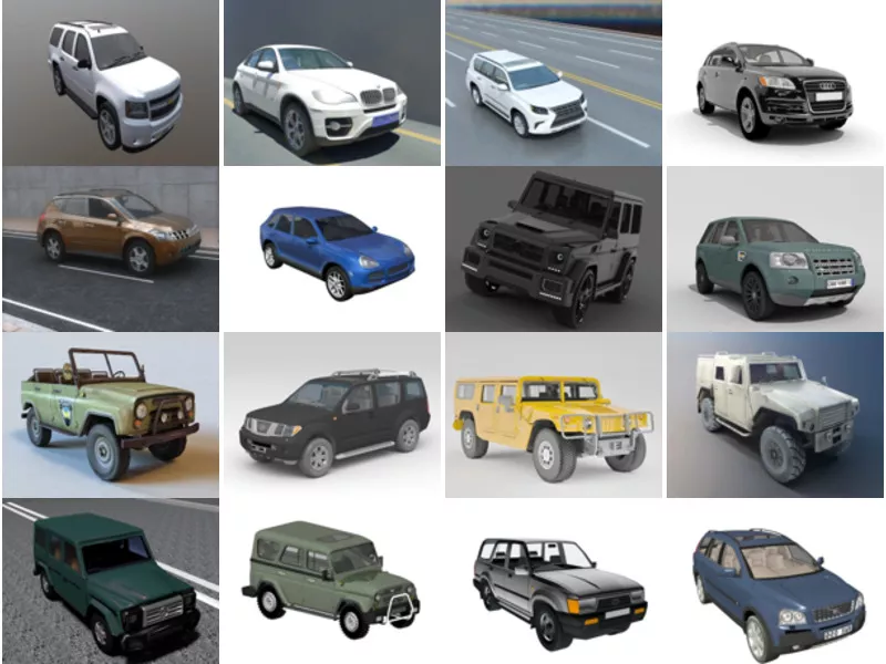 Top 24 Suv 3D Models Resources Most Popular 2022