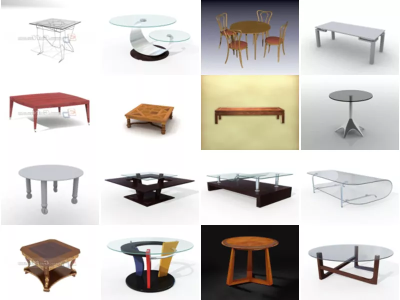 Top 24 Tea Tables 3D Models Stuff Most Popular 2022