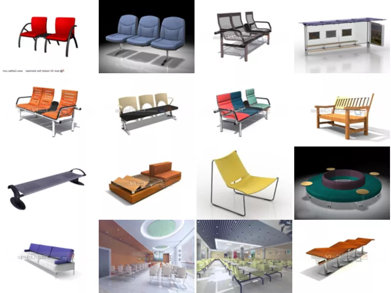 Top 24 Waiting 3D Models Most Popular 2022