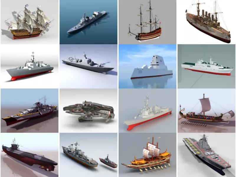 Top 24 Warship 3D Models Stuff Most Popular 2022