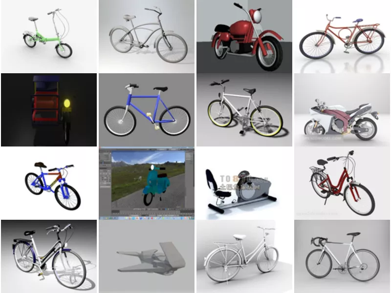 Top 25 Bike 3D Models Newest 2022