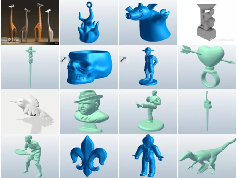 Top 25 Figurine 3D Models for Free Most Recent 2022